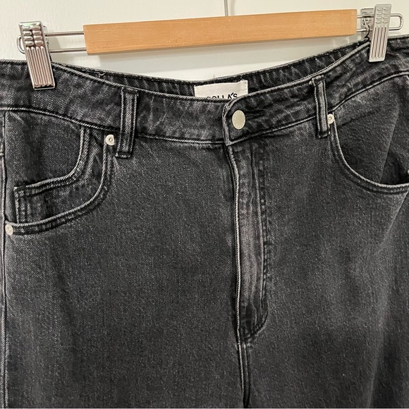Rolla’s Dusters Super High Rise Slim Straight Jean Washed Black size 31 - Picture 6 of 15